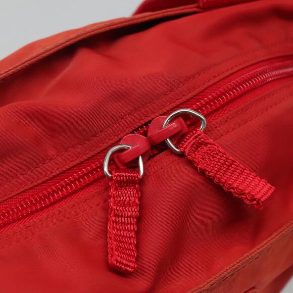 PRADA Tote Bag Nylon Red - Picture 15 of 16
